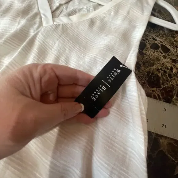 Textured Tank Cut Out Back